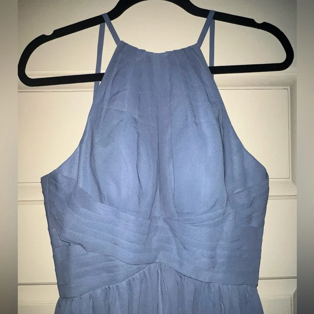 Loyeloy Halter Sleeveless Floor Length Chiffon Dress - Picture 5 of 7